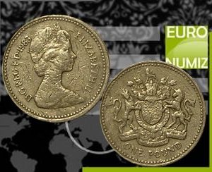 ONE POUND 1983 VELKA BRITANIA