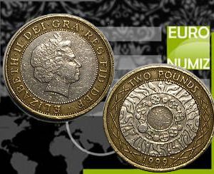 TWO POUNDS 1999 VELKA BRITANIA
