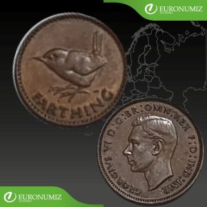 FARTHING VELKA BRITANIA - VYBERTE SI ROK Z POPISU