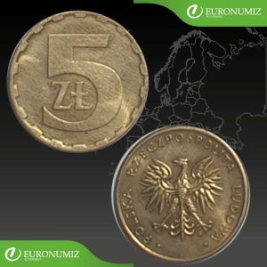 5 ZLOTY POLSKO - VYBERTE SI ROK Z POPISU