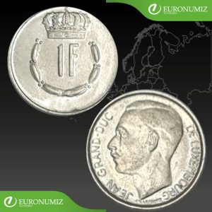 1 FRANK LUXEMBURSKO - VYBERTE SI ROK Z POPISU