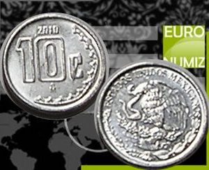 10 CENTAVOS 2010 MEXIKO