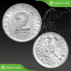 2 GROSCHEN RAKUSKO - VYBERTE SI ROK Z POPISU