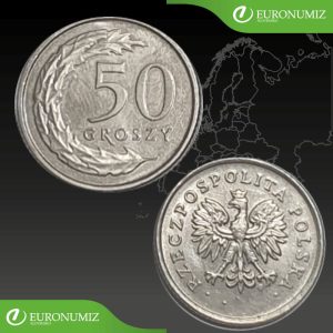 50 GROSZY POLSKO - VYBERTE SI ROK Z POPISU