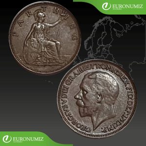 FARTHING VELKA BRITANIA - VYBERTE SI ROK Z POPISU