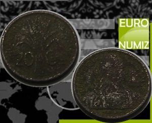 20 CENT 1941 FRANCUZSKA INDOCINA