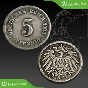 5 PFENNIG 1903 G NEMECKO