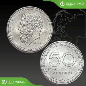 50 DRACHMA GRECKO - VYBERTE SI ROK Z POPISU