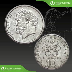 10 DRACHMA GRECKO - VYBERTE SI ROK Z POPISU