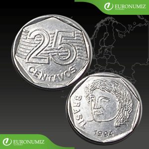 25 CENTAVOS 1994 BRAZILIA