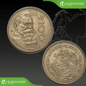 100 PESOS MEXIKO - VYBERTE SI ROK Z POPISU