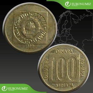 100 DINARA 1988 JUHOSLAVIA