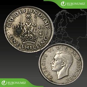 ONE SHILLING 1948 VELKA BRITANIA