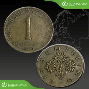 1 SCHILLING 1964 RAKUSKO