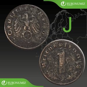 1 REICHSPFENNIG J NEMECKO - VYBERTE SI ROK Z POPISU