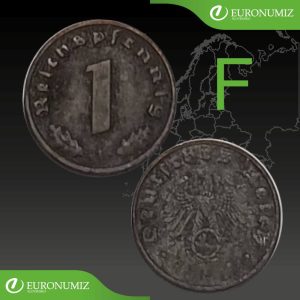 1 REICHSPFENNIG F NEMECKO - VYBERTE SI ROK Z POPISU