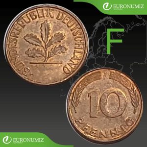 10 PFENNIG F NEMECKO - VYBERTE SI ROK Z POPISU