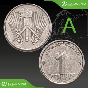 1 PFENNIG A NEMECKO - VYBERTE SI ROK Z POPISU