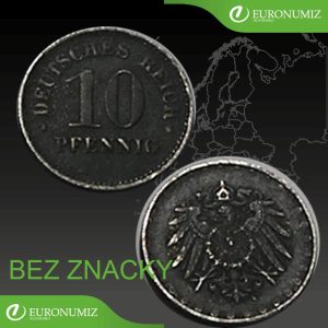 10 PFENNIG NEMECKO - VYBERTE SI ROK Z POPISU