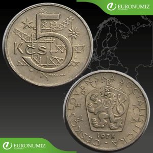 5 KORUN 1978 CESKOSLOVENSKA SOCIALISTICKA REPUBLIKA