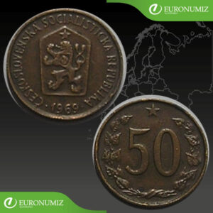 50 HALIER 1969 CESKOSLOVENSKA SOCIALISTICKA REPUBLIKA