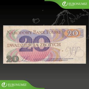 20 ZLOTYCH 1982 POLSKO