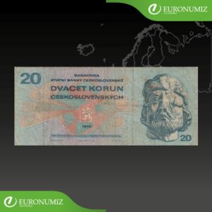 20 KORUN 1970 CESKOSLOVENSKA SOCIALISTICKA REPUBLIKA