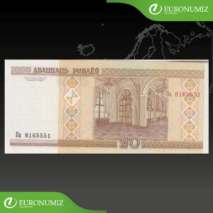 20 RUBLOV 2000 BIELORUSKO
