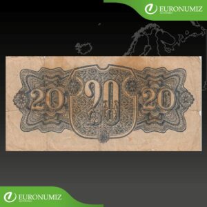 20 KORUN 1944 REPUBLIKA CESKOSLOVENSKA