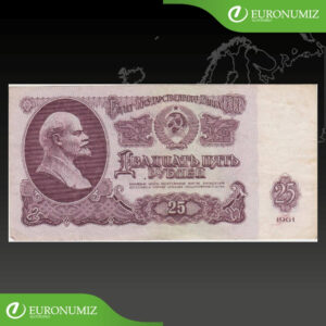 25 RUBLOV 1961 RUSKO