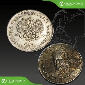 20 ZLOTYCH 1977 POLSKO