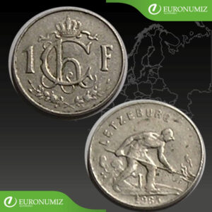 1 FRANK 1964 LUXEMBURSKO