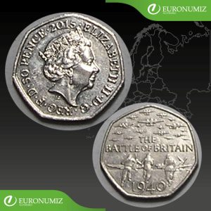 50 PENCE 2015 VELKA BRITANIA