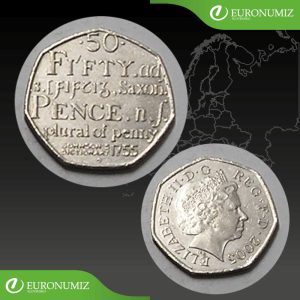 50 PENCE 2005 VELKA BRITANIA