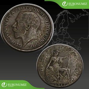 HALF PENNY 1912 VELKA BRITANIA