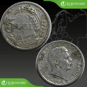 5 LEI 1947 RUMUNSKO