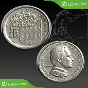1/2 FRANCS 1965 MONAKO