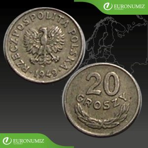 20 GROSZY 1949 POLSKO