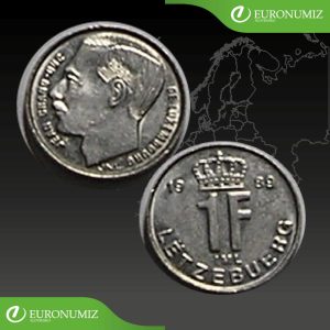 1 FRANK 1989 LUXEMBURSKO