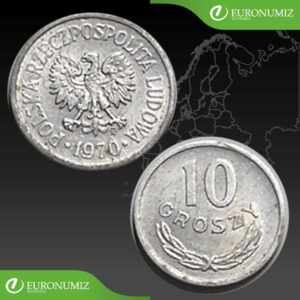 10 GROSZY 1970 POLSKO
