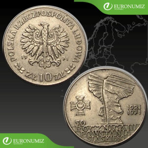 10 ZLOTYCH 1971 POLSKO