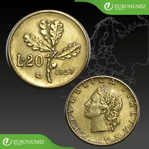 20 LIR 1957 TALIANSKO