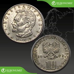 10 ZLOTYCH 1977 POLSKO