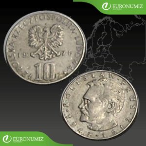 10 ZLOTYCH 1976 POLSKO