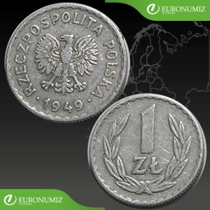 1 ZLOTY 1949 POLSKO