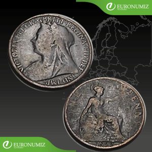 ONE PENNY 1899 VELKA BRITANIA