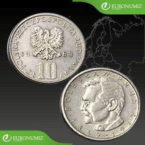 10 ZLOTYCH 1983 POLSKO