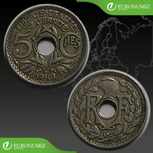 5 CENTIMES 1919 FRANCUZSKO