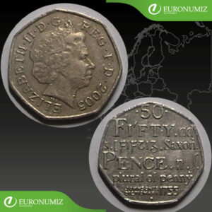 50 PENCE 2005 VELKA BRITANIA