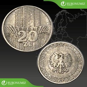 20 ZLOTYCH 1974 POLSKO